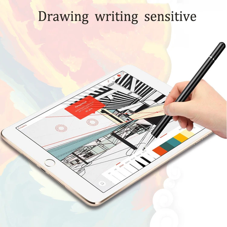 Metal stylus pen capactivite touch screen pen universal tablet pen drawing writing for android for iPad for Samsung