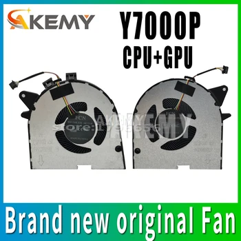 

New CPU GPU Cooler Fan For Lenovo Legion 81LE Y7000P Y530P DC28000DMS0 DC28000DMS1 DC 5V 2.25W Radiator