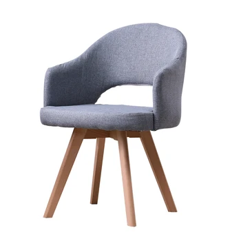 

Design Chair Restaurant Chairs Back Leisure Solid Wood Nordic Dining Chair Modern Minimalist Desk Chair Furniture Home Bedroom