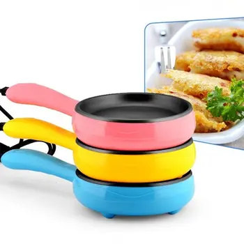 

Breakfast Artifact Automatic Power Off Omelet Boiled Egg Steamed Egg Electric Omelet Pot Double-Layer Mini Electric Frying Pan