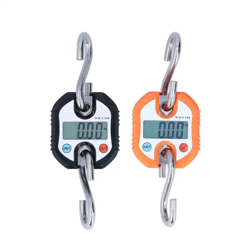 Mini Crane Scale Weighing Hook Hanging Tool with Double Accuracy Display 150kg C100 | Инструменты