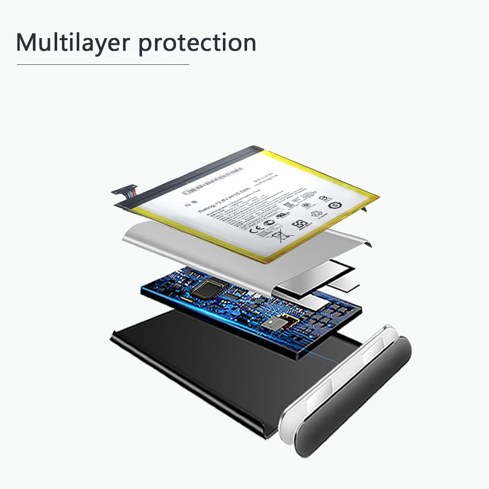 4890 мАч планшет Батарея C11P1502 для ASUS Zenpad 10 Z300C Z300CL Z300CG P023 P01T 10,1 4890 мАч литий-полимерный аккумулятор запасная батарея