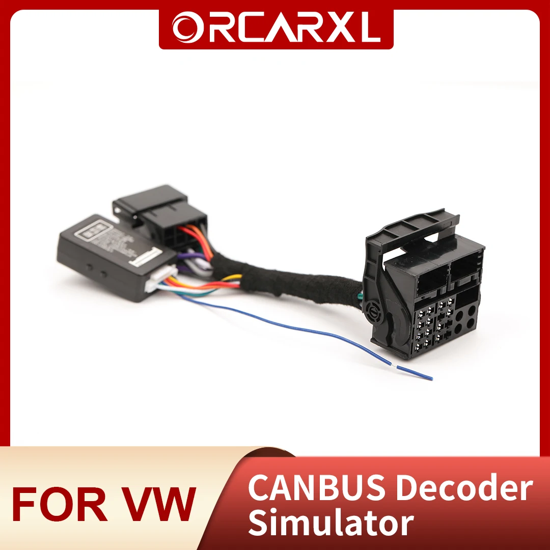 RCD330 Plus RCD360 Plug Play ISO Quadlock адаптер кабель CANBUS декодер симулятор для автомобиля |