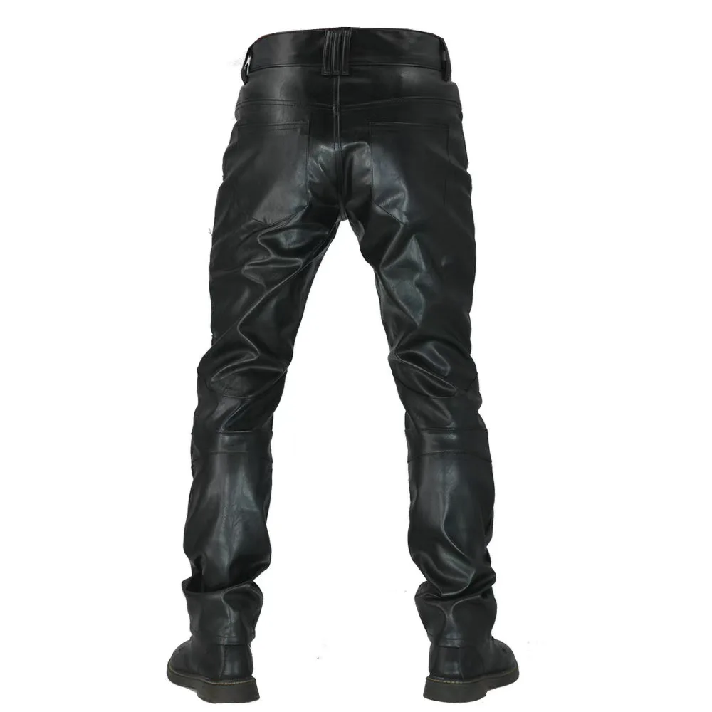 PU leather motorcycel protector jeans 7