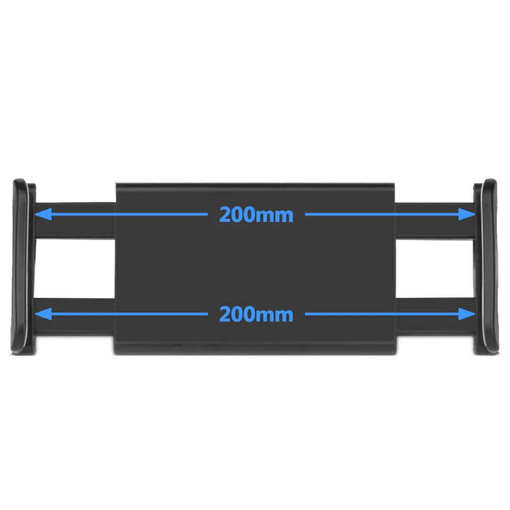 Soporte de coche giratorio soporte de tablet para parabrisas ventana Dock  negro Muti ángulo de rotación de succión para iPad 4, Air, 2, mini, 2, 3,  4