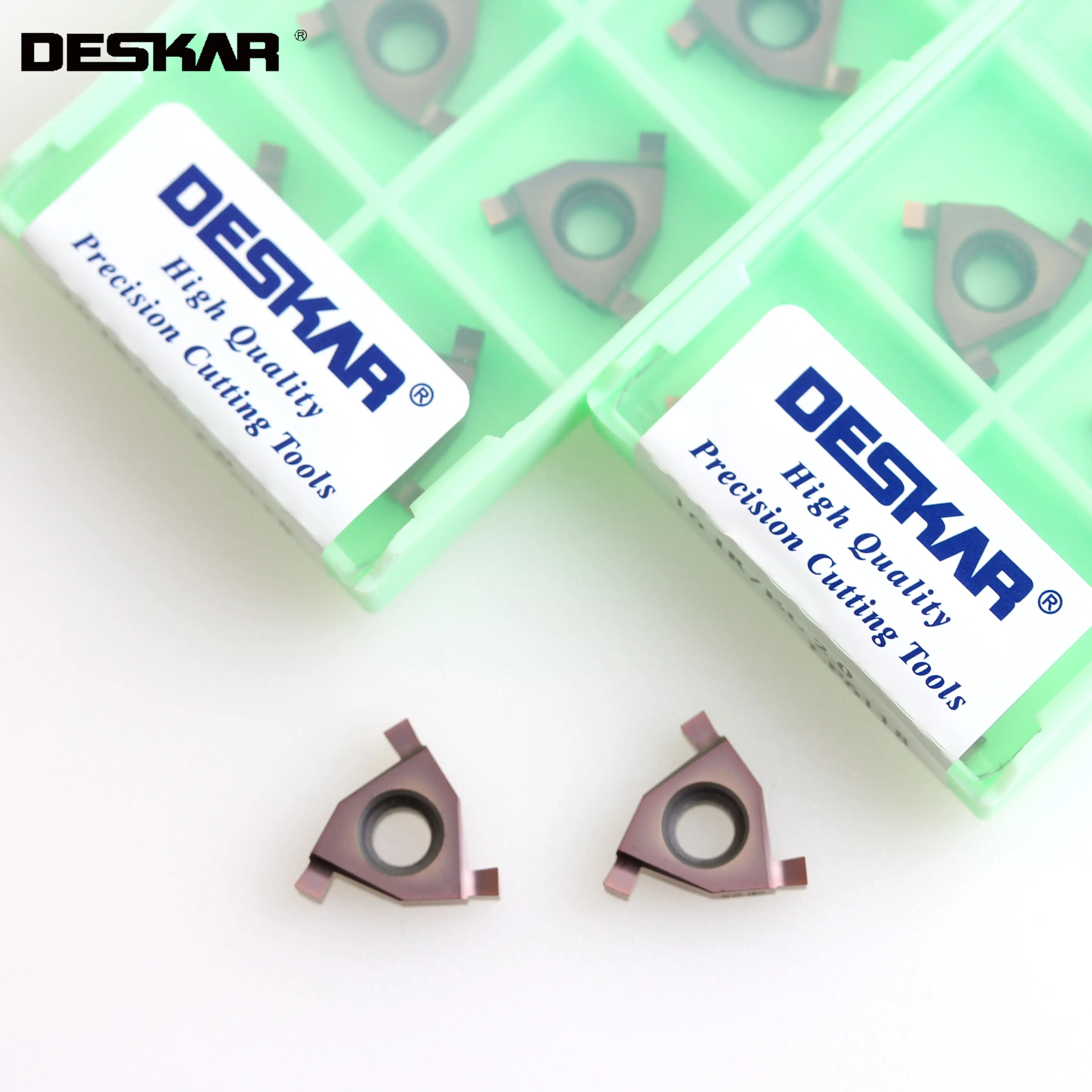 10 шт. DESKAR 16ER/IL 0 7 мм 1 3 16IR/EL 5 6 8 2 LF6118 неглубокий паз токарный инструмент резак |