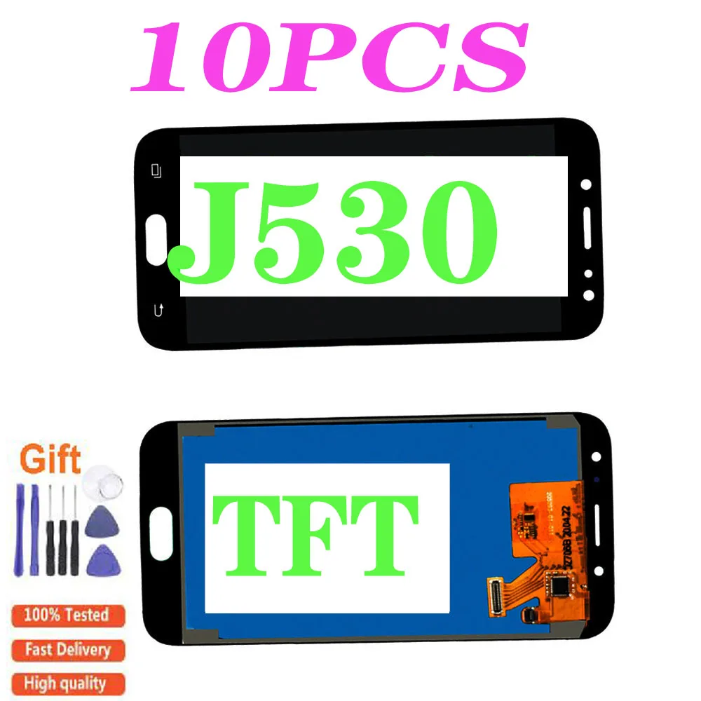 

10PCSLCD For SAMSUNG GALAXY j5 2017 J530 J530F SM-J530F LCD Display Touch Screen Digitizer For Samsung J5 Pro Adjustable Display
