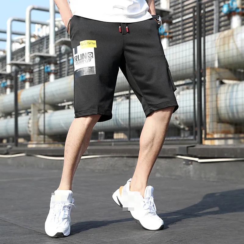 Men pattern Ruched Hem Short Solid Black Shorts Male Fashion Shorts Summer Mens Shorts Cotton Casual streetwear marque homme Men pattern Ruched Hem Short Solid Black Shorts Male Fashion Shorts Summer Mens Shorts Cotton Casual streetwear marque homme