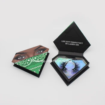 

Green Bandana Diamond Lash Case With 1 Pair Lash