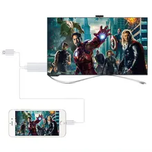 Hdmi кабель 2 м 8 Pin Освещение к HDMI кабель для iPhone 5 5S 6 6S Plus поддержка 1080P соединение TV HDTV