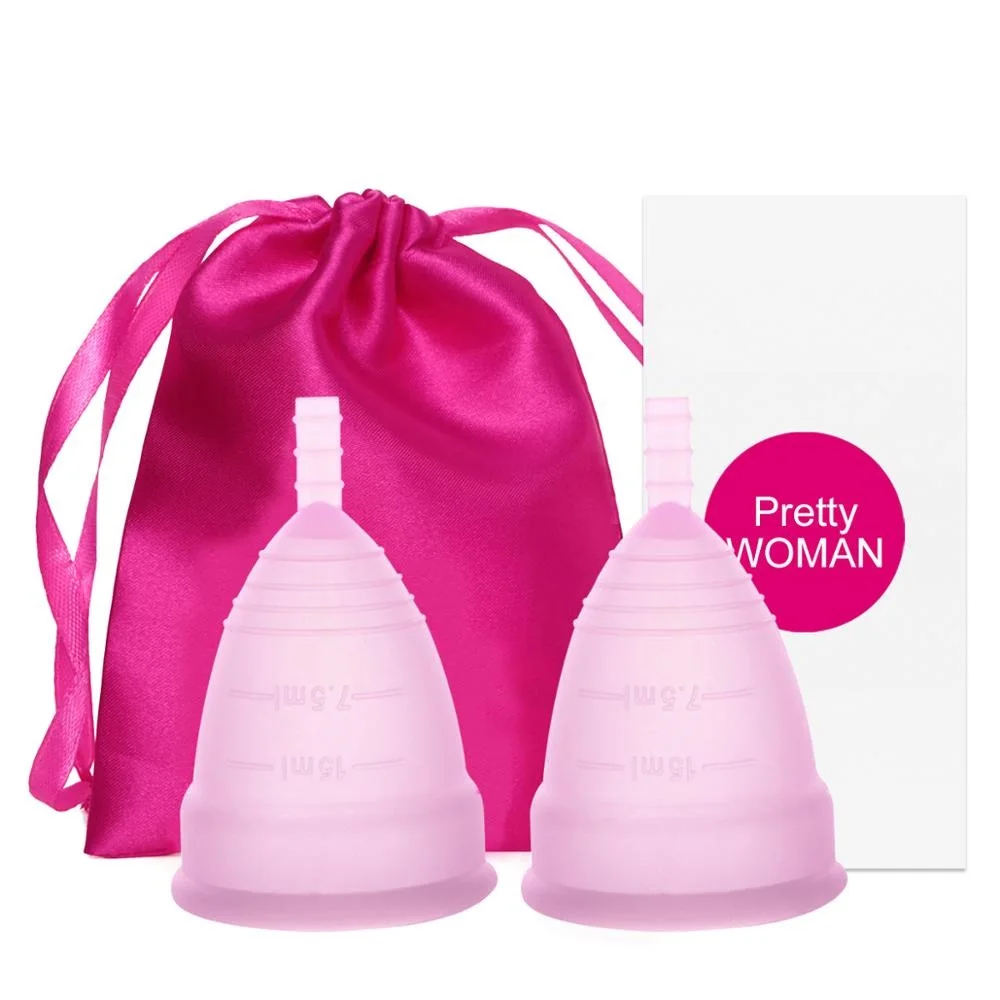 Tamaño: Pequeño Color: Rosa Caja de Almacenamiento Esterilizadora |100% de Silicona Hipoalergénica para Uso Médico Segura Cómoda y Higiénica Copa Menstrual Femme Essentials Ecológica 