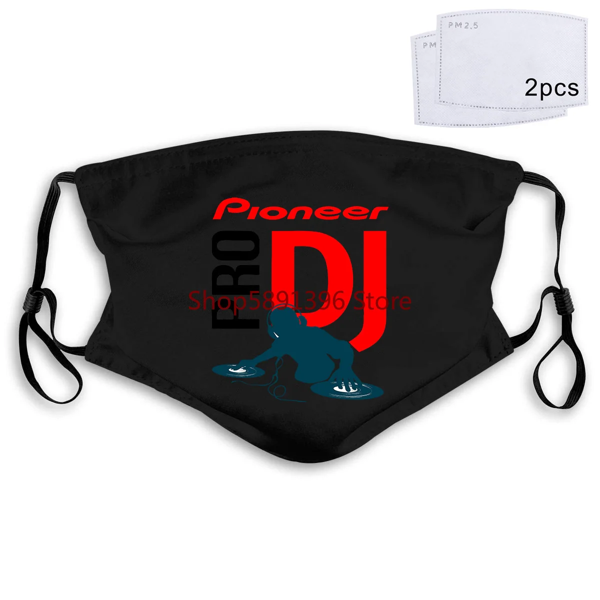 Новая мужская маска Pioneer Pro Dj с логотипом музыкальной системы Размер S 3XL |