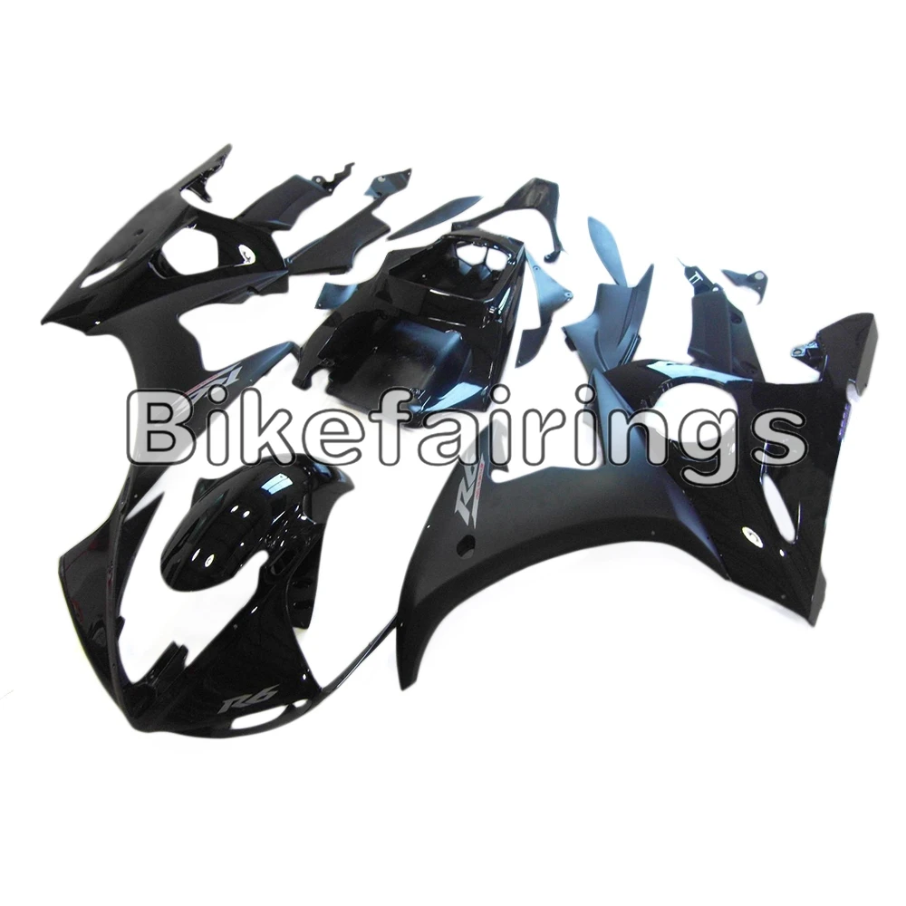 ABS пластик полный комплект обтекателя Для Yamaha YZF-600 R6 2003 2004 2005 YZF R6 03 05 литья мотоцикла Обтекатели матовый черный Cowling