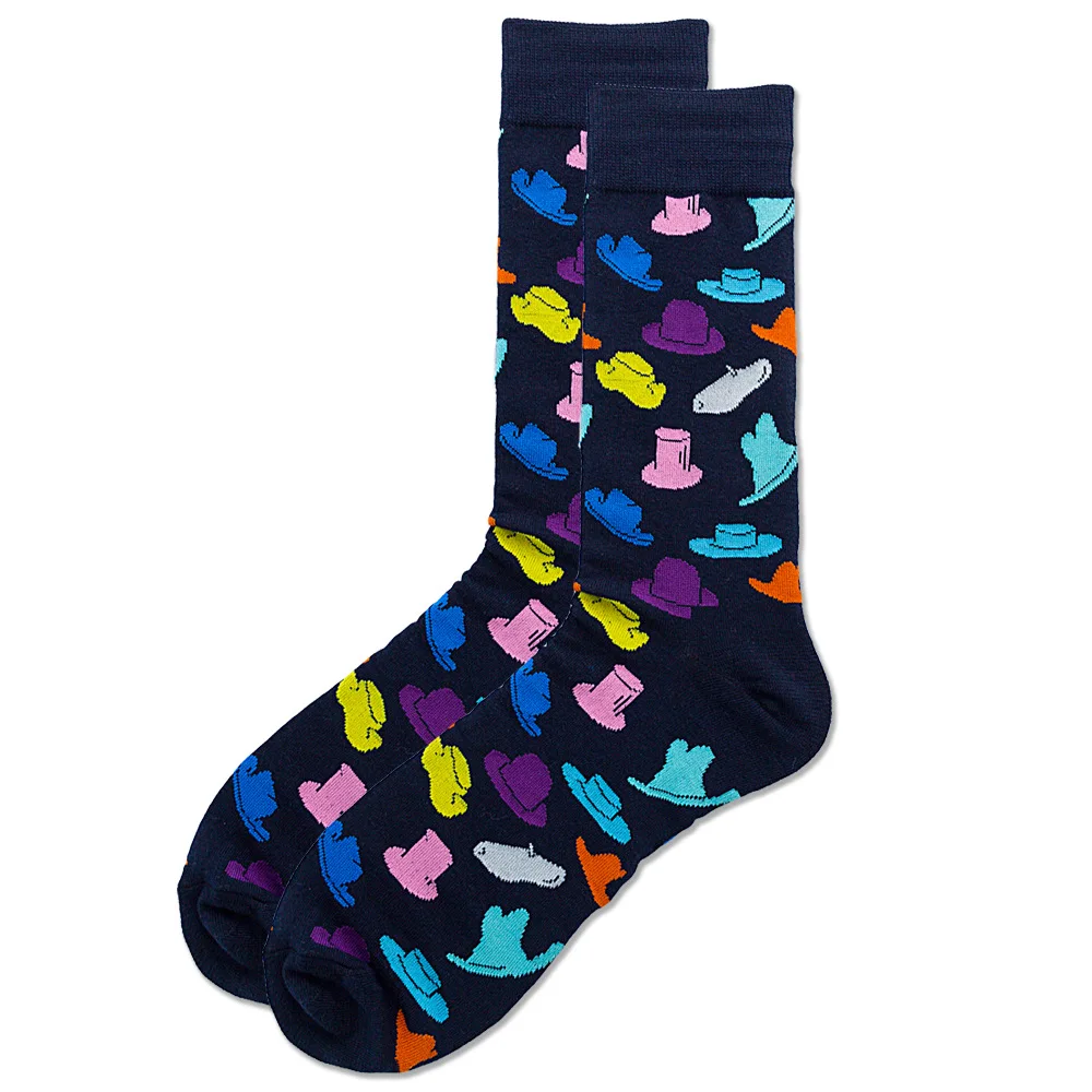 Женские носки с забавными милыми мультяшными фруктами Harajuku, носки для скейтборда в стиле хип-хоп, повседневные полосатые носки, толстые зимние носки