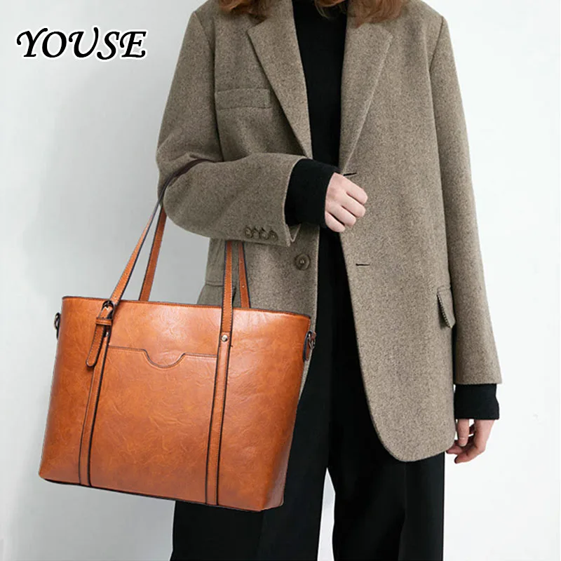 

2020 Spring and Summer New Messenger Bag European and American Women's Handbag Single Shoulder Bucket Bag Retro Women's Bag