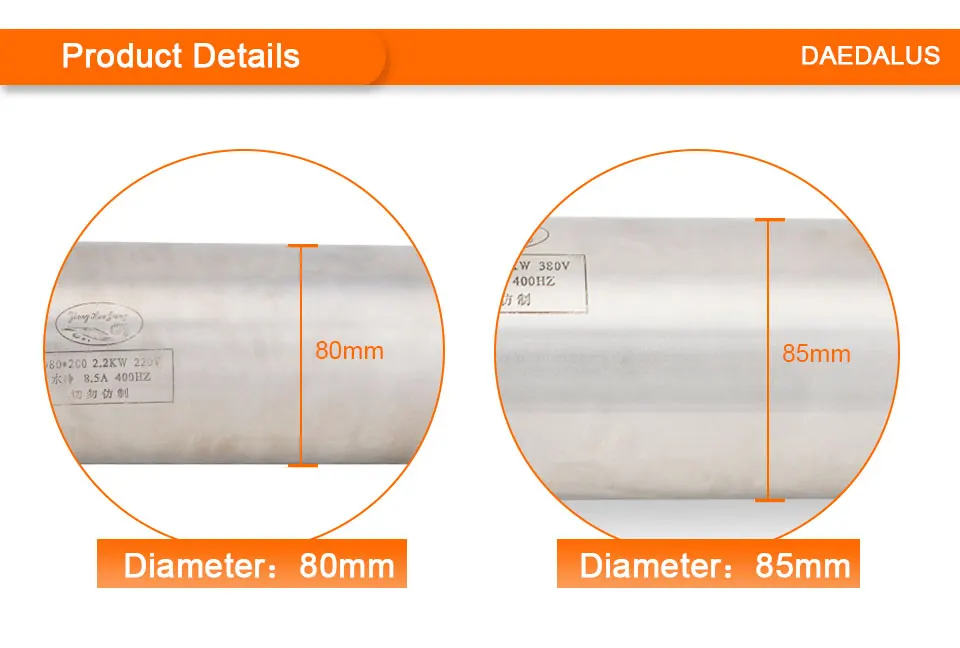 Daedalus CNC 80 мм/85 мм мотор шпинделя 110 В/220 В/380 В шпиндель 2,2 кВт двигатель с водяным охлаждением ER20 Фрезерный резак гравировальный инструмент