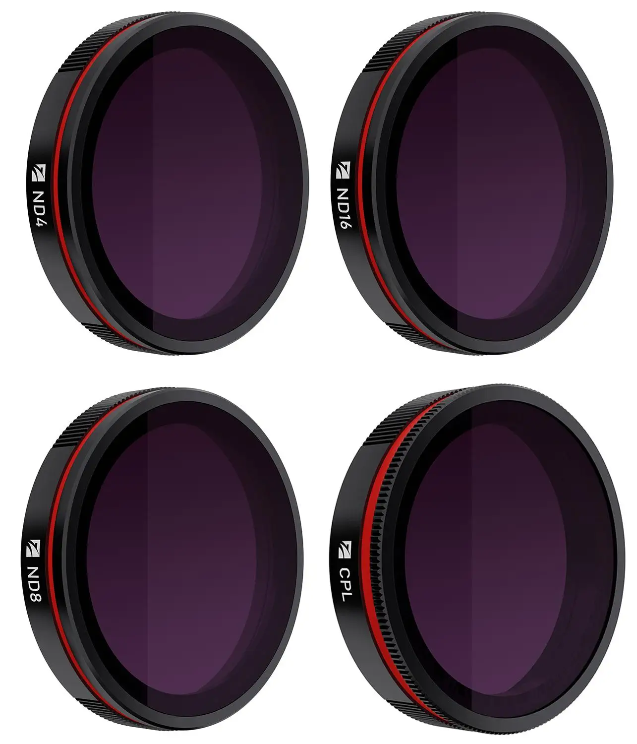 Фильтры Freewell Standard Day 4K Series 4Pack совместимые с дроном Skydio 2|Фотофильтры для