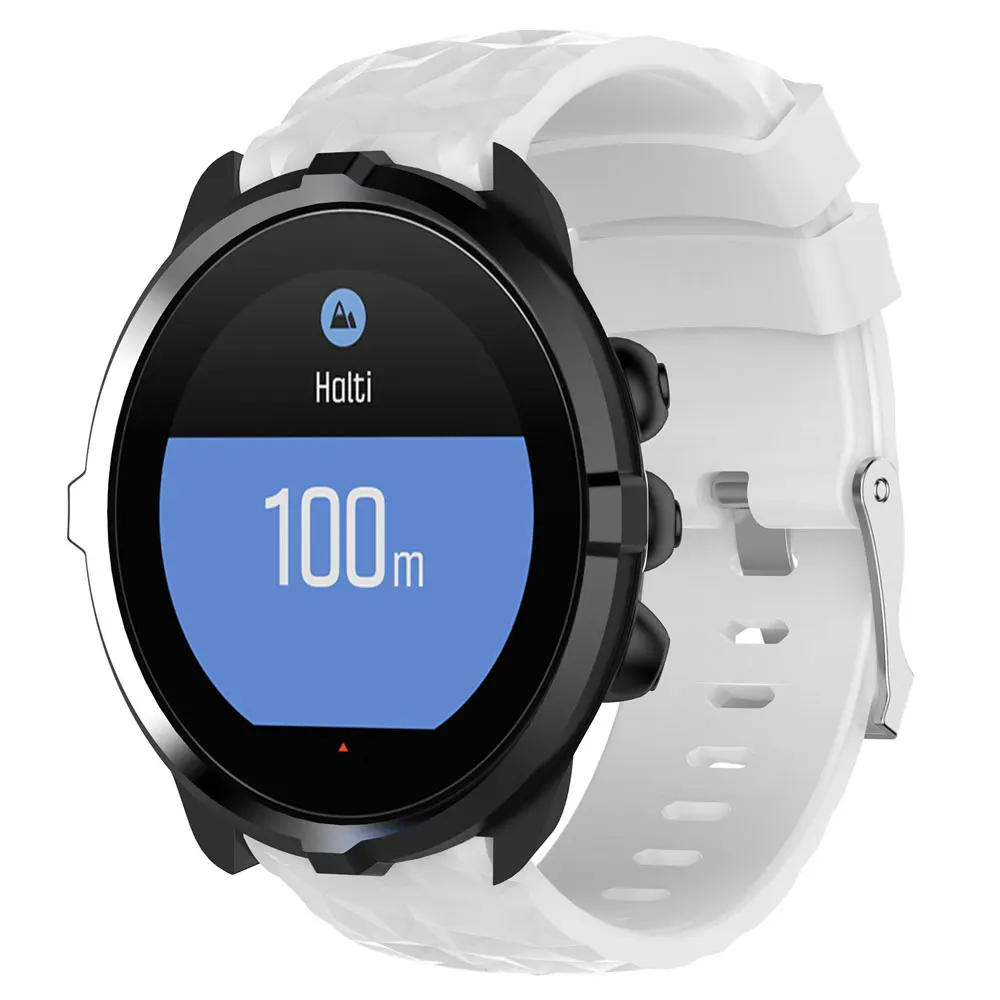Ремешок для Suunto Spartan Sport Wrist Hr Baro Suunto9 силиконовый дышащий ремешок Сменные аксессуары браслет