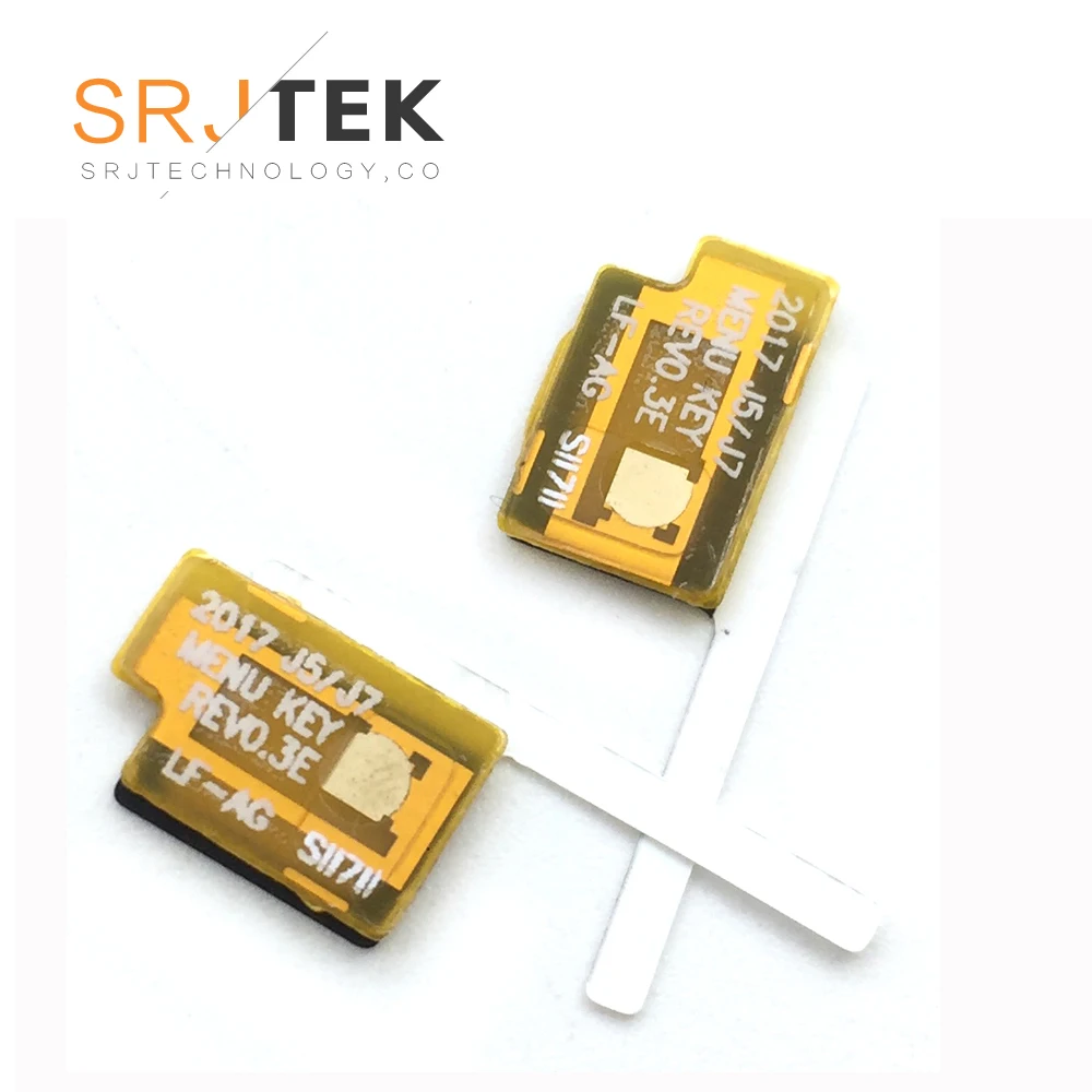 Оригинальный датчик отпечатков пальцев Кнопка меню возврата домой для Samsung Galaxy J3