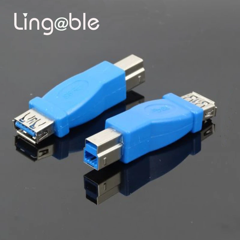 Переходник Lingable USB 3 0 A Мама папа B для принтера|Компьютерные кабели и разъемы| |