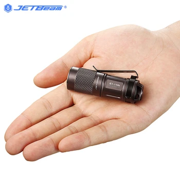 

Jetbeam JET-II MK CR123A 16340 battery Mini High Power Flashlight LED Waterproof EDC torch with Twisting Head Switch