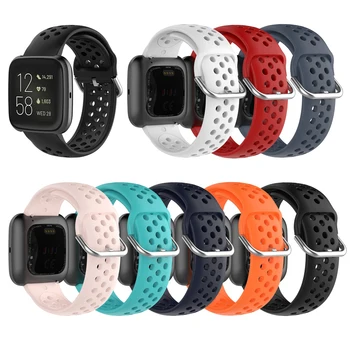 

23mm Silicone strap For fitbit versa 2 /versa lite/versa Smart Watch Replacement Straps Replacement band waterproof Wristband