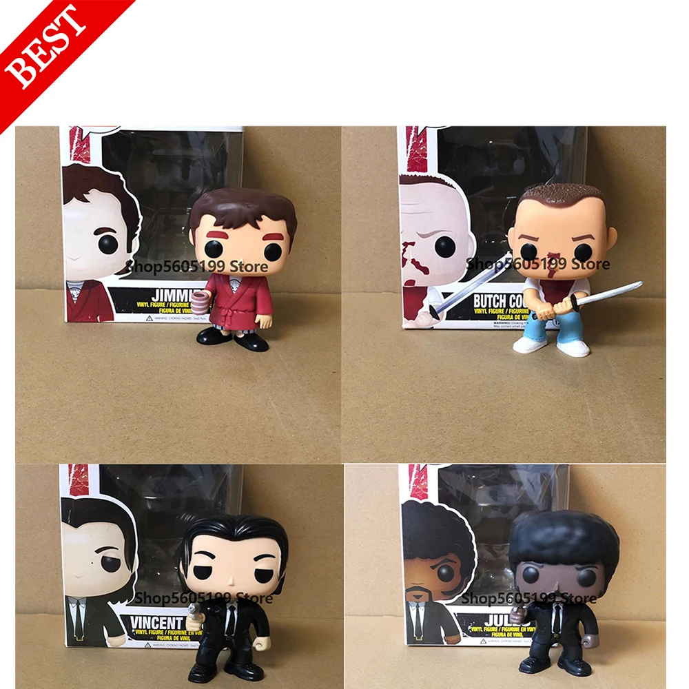 

NEW Movies Pulp Fiction Jules Vincent Vega JIMMIE with box Figure POP Toys Collection model toy for children