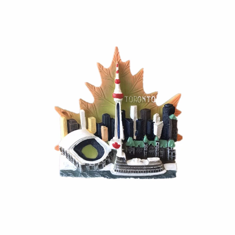 3d магниты на холодильник Toronto Канада Сувенирные Смола на холодильник магнитная наклейка на холодильник украшения туристические аттракционы ремесло подарок