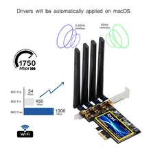 Mac OS PC PCI WiFi Card