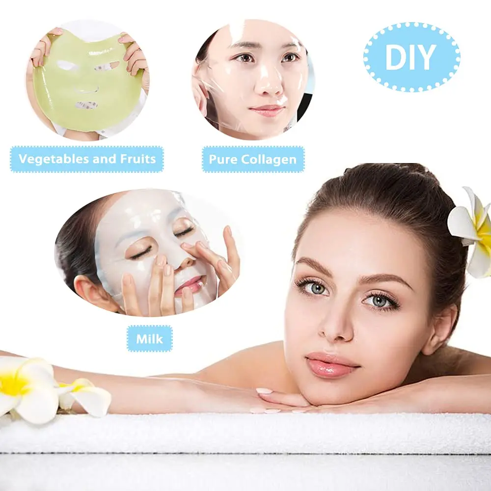 DIY Facial Mask Maker Machine USB Charging Mini Portable Automatic Fruit Vegetable Mask Collagen for Pregnant Moisturizing Anti 5