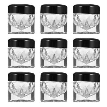 

10pcs Sub Packaging Refillable Bottles Empty Storage Bottle Concealer Powder Bottle Loose Powder Empty Bottles For Makeup