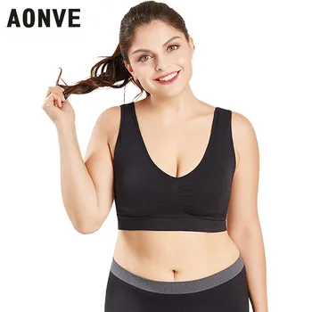 

Aonve Sexy Lingerie Body Shaperwear Lady Underwesr Women's Lingerie Girl Seamless Sports Bra Adjustment Underwear Plus Size 6XL