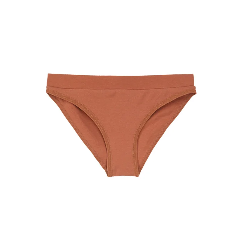 Classic Women Solid Cotton Underwear Soft Seamless Briefs Breathable Sanitary Pants Fashion Design Sexy Panties Lingerie Thong