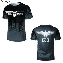 T-magic, брендовая мужская одежда,, металлическая лента, 3D футболка,, новинка, футболка с готическим рисунком, Мужская футболка, металлическая лента, мужские Модные Популярные топы, X-03