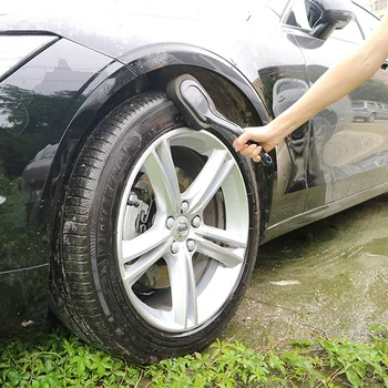 

NEW Auto & Car Tire Wheel Waxing Polishing Sponge Washing Cleaning Brush Long Handle Brush Wax Polishing Washer Wipe Paint Care
