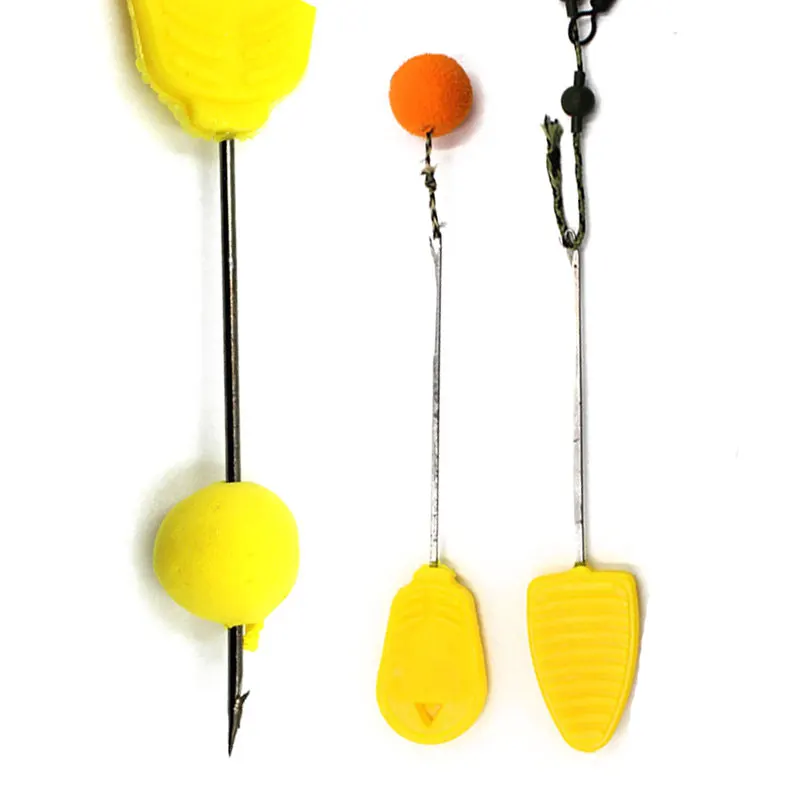 3PCS Carp Fishing Tools Rigging Baiting Needles Crochet Hook Stringer