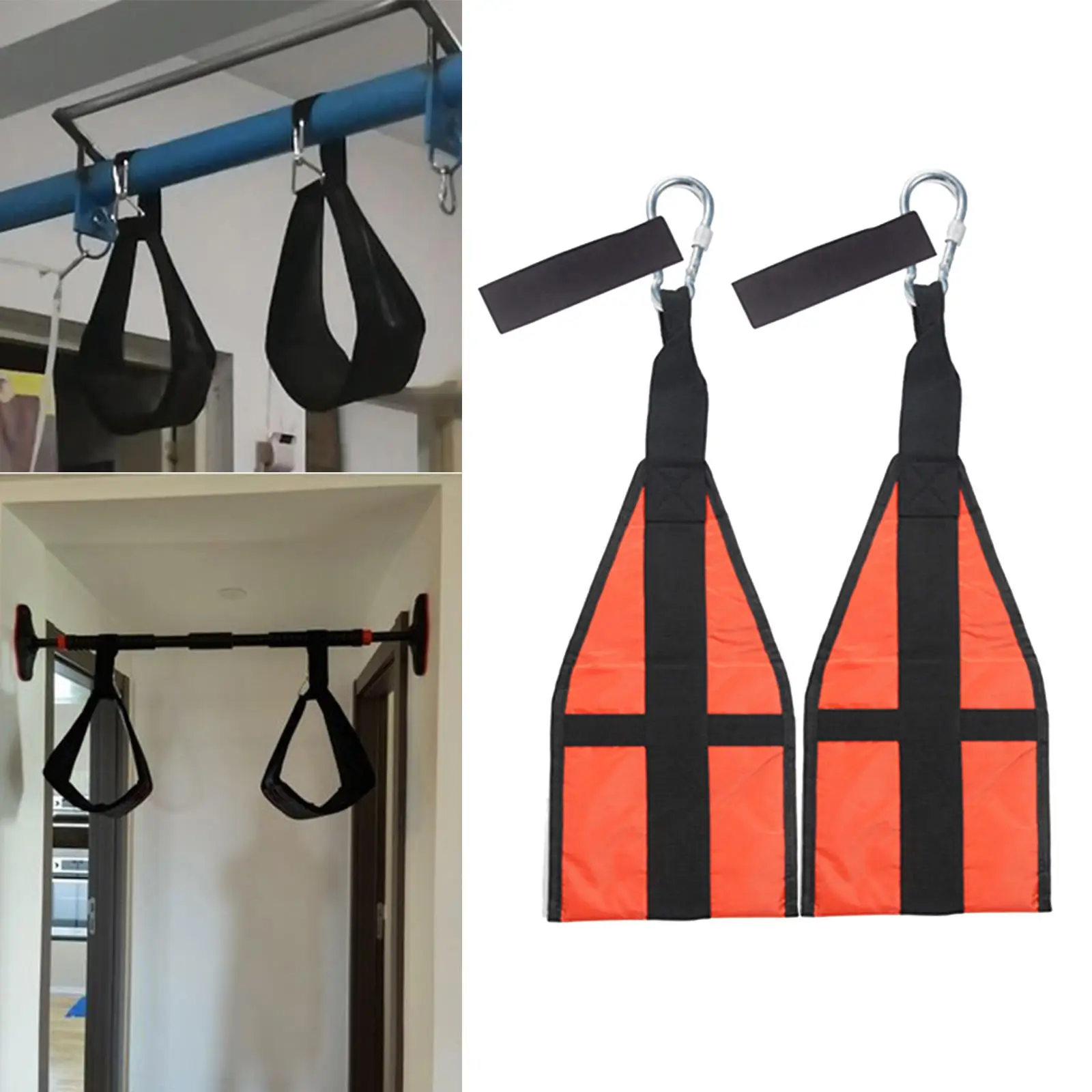 Fitness Hanging Ab Straps for Abdominal Muscle Building Core Strength Training 
