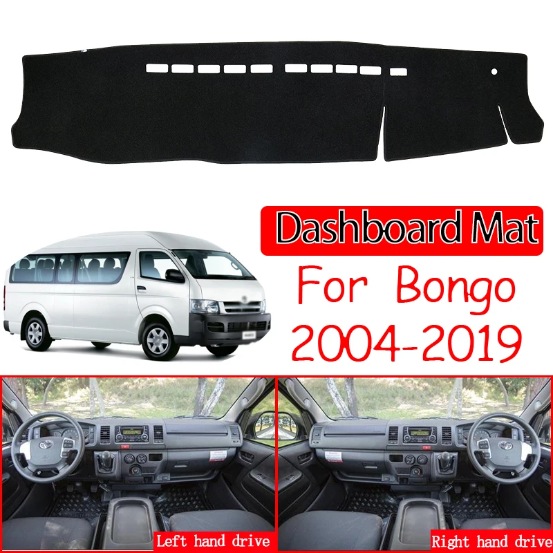 

Противотуманные фары для Toyota HiAce Commuter RegiusAce Mazda Bongo 2004 ~ 2019 Противоскользящий коврик для приборной панели коврик для солнцезащитных теней аксессуары для автомобиля коврик