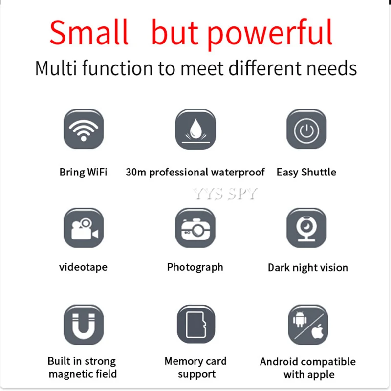 Новая мини камера SQ29 с Wi Fi корпус Espion Магнитная водонепроницаемый чехол