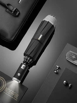 

Car carrying umbrella men's automatic s rain s reverse female sunny and rain dual-use foldingautomatic