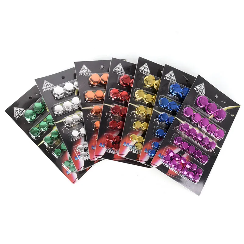 30Pcs Motorcycle Nut Bolt Cap Cover Decoration Centro Motor Bike Ornamental Molding For Yamaha Kawasaki Honda Benelli BMW Suzuki