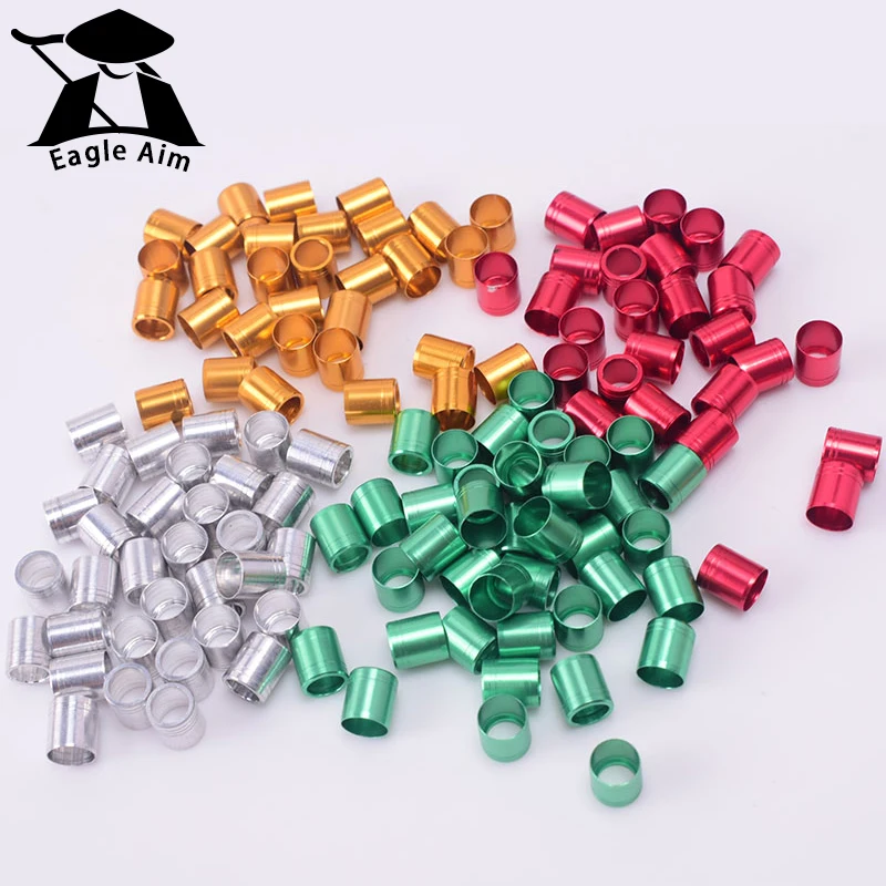 12 Pcs Hunting Crossbow  Archery Explosion-proof Arrow Ring for ID4.2mm Arrow Shaft Archery Accessories Protect Arrows 1pcs transparent pe film elastic jewelry display ring earrings bracelet necklace storage hair clip badge holder dust proof box