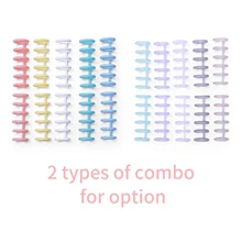 

Practical Binding Spine Combs 6 Holes Loose Leaf Binder Album Rings For Notebook Photo Album Diary Book Calendar 12mm 2021 New