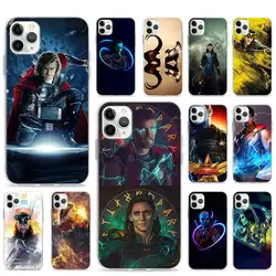 Мягкий чехол для телефона Thor loki Marvel Hero для iPhone 11 Pro Max XR X XS MAX 6 7 8 Plus SE TPU Sillicone