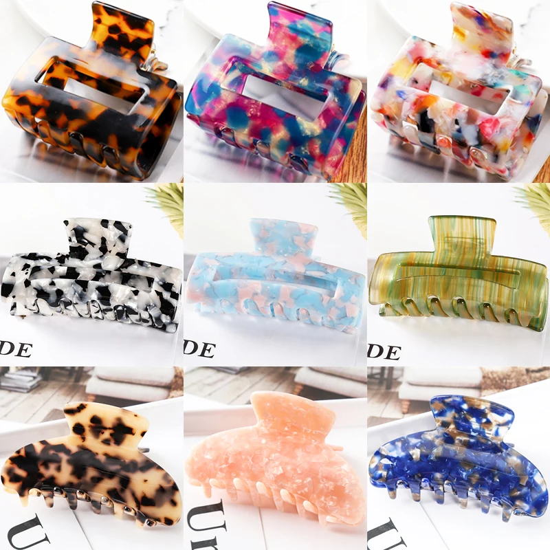 Hair Claw Korean Style Mini Acetic Hairpin Crab Gifts Women Hair Pins Crabs For Women Large Good Quality