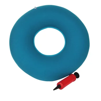 

1pc Hip Support Medical Hemorrhoid Seat Pad Massage Cushion with Pump New Support Inflatable Ring Round Pillow Donut Chair Pad