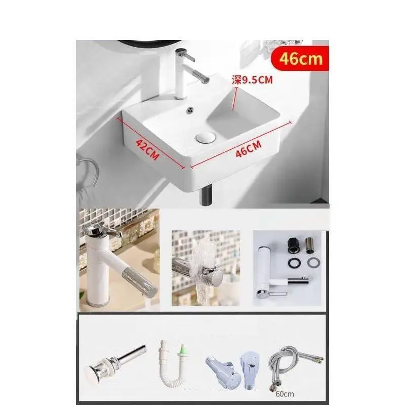 Version W Черный васбак да Appoggio Bacia де Lavagem судно wastatel Fregadero Banyo Lavabo умывальник для ванной комнаты Куба Banheiro раковина умывальник - Цвет: Version W
