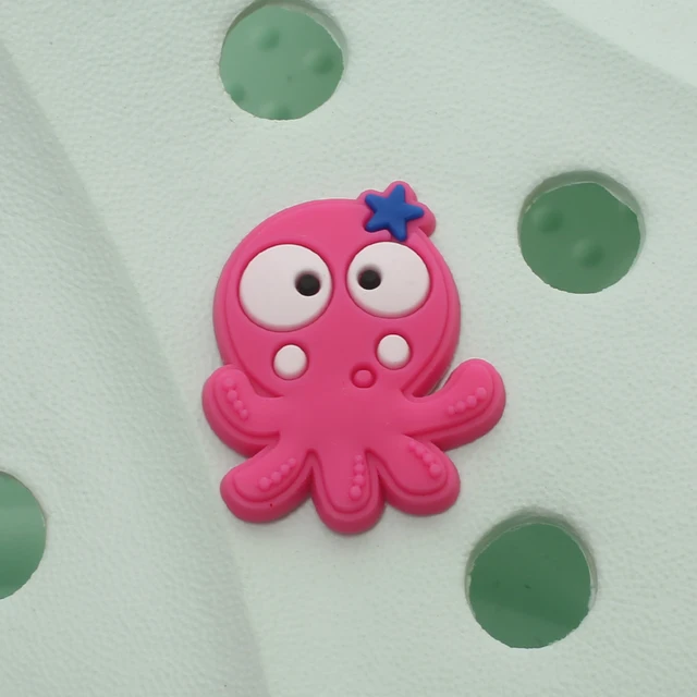 Single Sale 1pcs Animals 22 Types Shoe Charms Accessories Decorations Sad Frog PVC Croc jibz Buckle for Kids Party Xmas Gifts A22-15