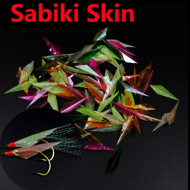 50pcs Silicone Fish Head For DIY Sabiki Rig Material Soft Lure Making Bait  New