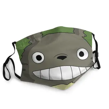 

Totoro Reusable Face Mask Printed Anti Haze Dustproof Mask Protection Cover Respirator Mouth Muffle